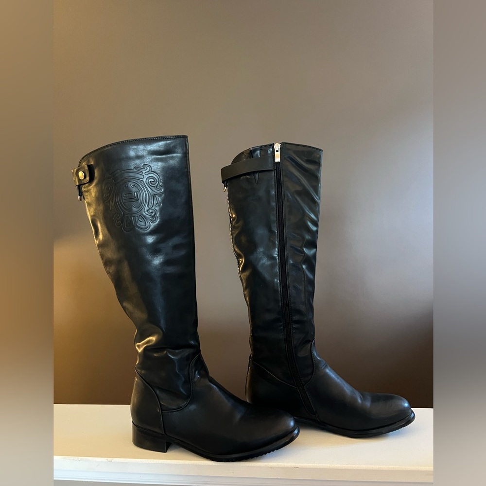 Wanted Black Knee-High Boots - Fall Fashion